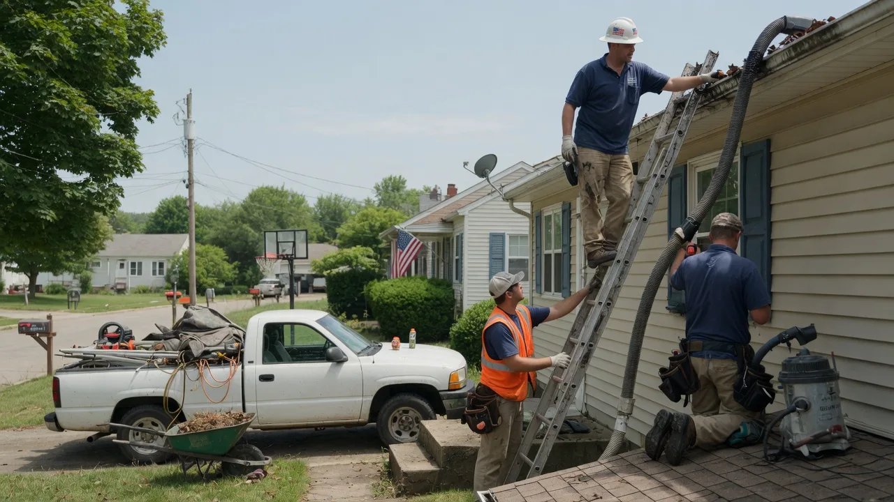 Gutter Installation in Bellflower, IL near me